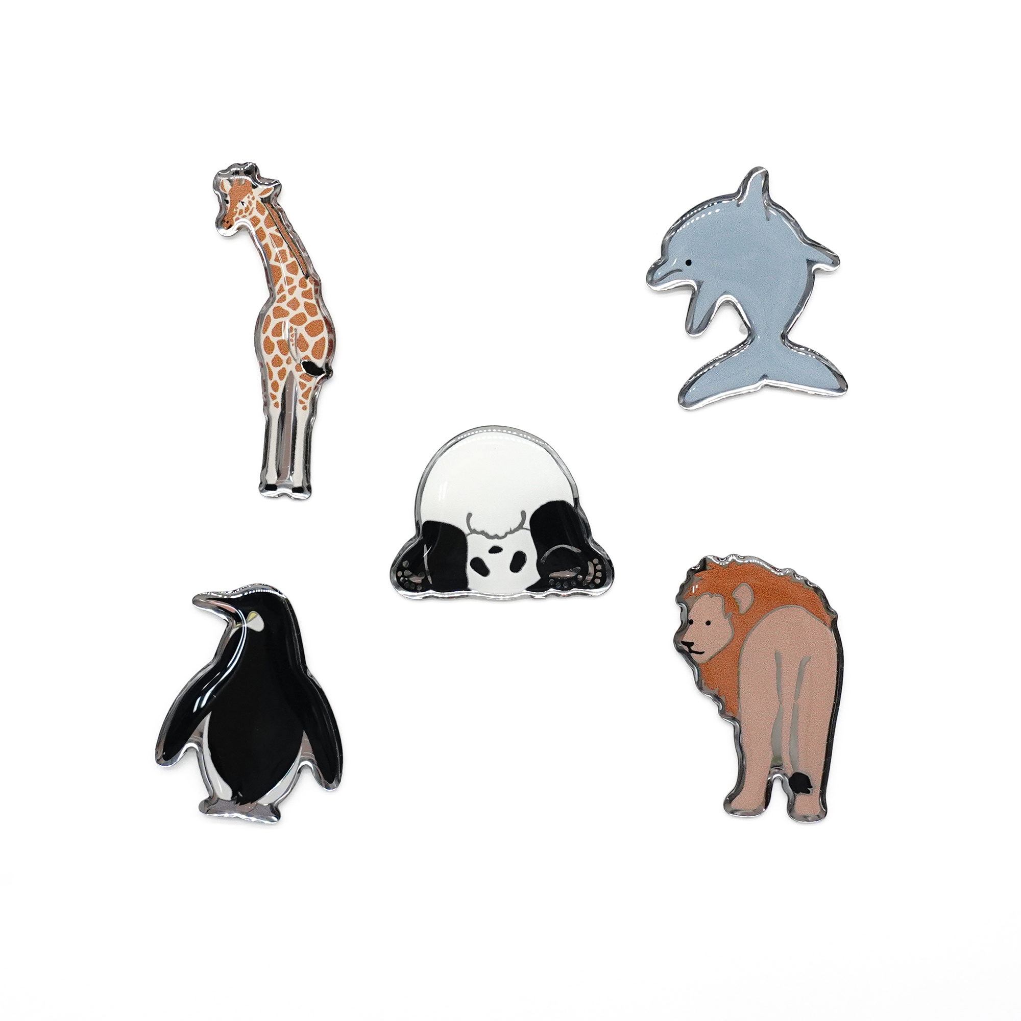 アニマルバックビュー ピンズ