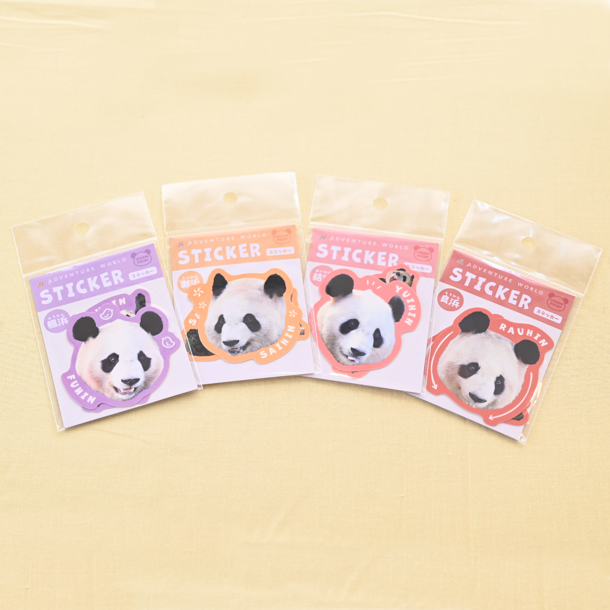 チャームポイント総選挙　ダイカットシール