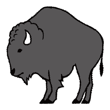 アメリカバイソン